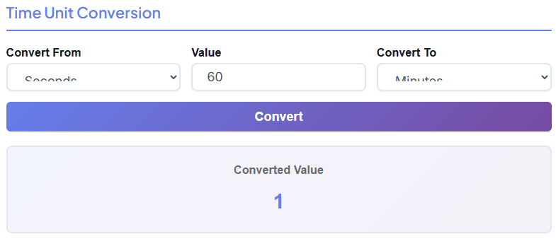Free Time Calculator
