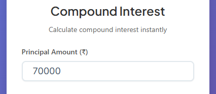 Easy Money Market Interest Calculator Monthly
