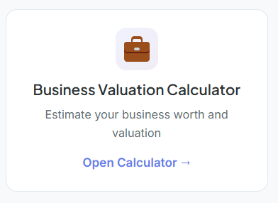 business valuation calculator