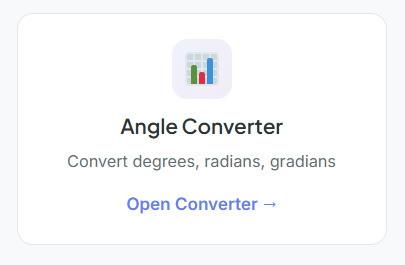 angle convert