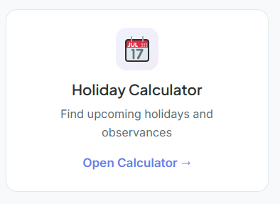 2026 calendar with holidays