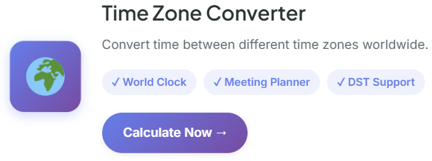 PST to EST time zone converter
