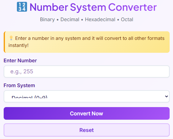 number system converter