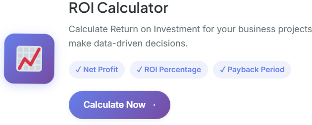 real estate ROI calculator