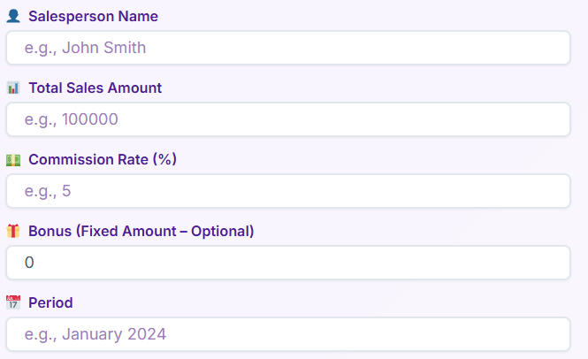 sales commission calculator
