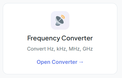 frequency converter