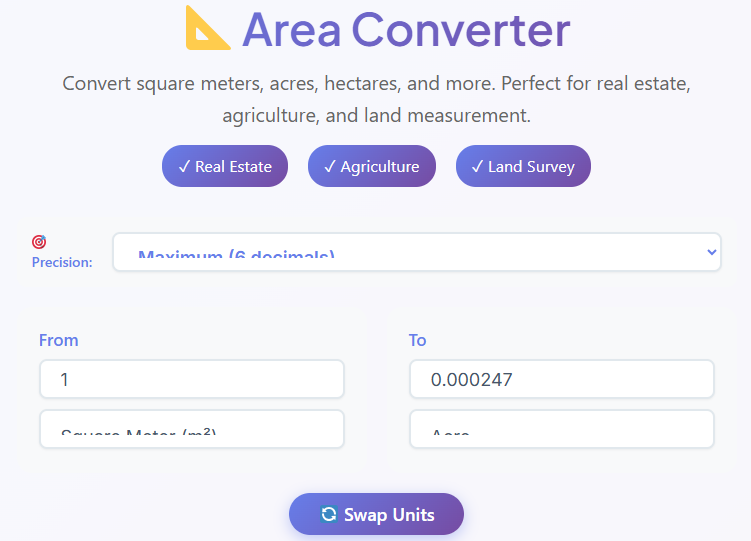 Area Converter