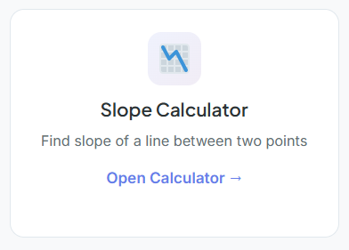 Slope Intercept Form Calculator