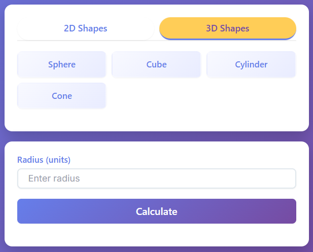 Geometry Calculation