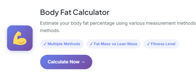 Army Fat Body Calculator