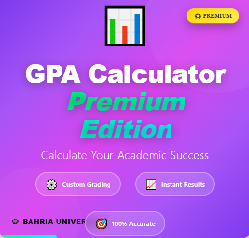 GPA Calculator Bahria University