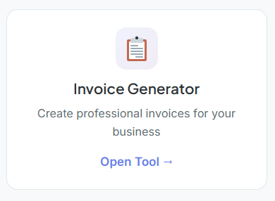 invoice online generator