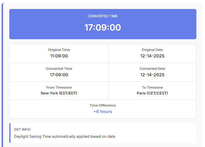 pst to est time zone converter