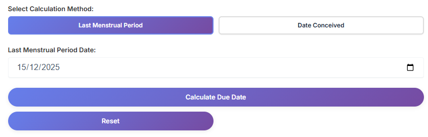 ivf due date calculator