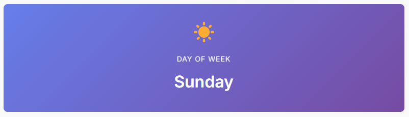 calculate day of week from date