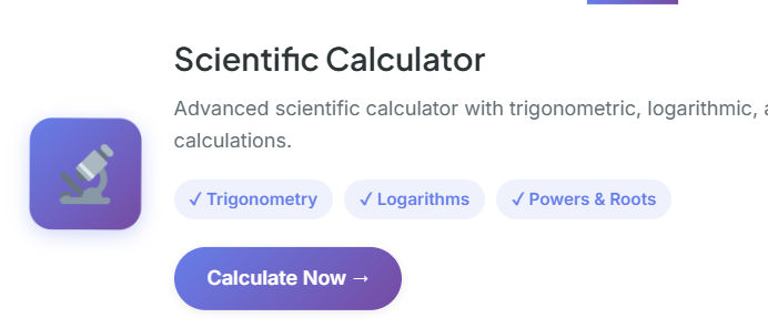 Scientific Calculator
