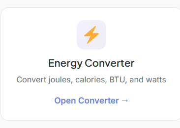 energy converter