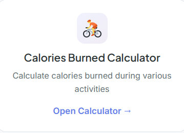 running calories burned calculator