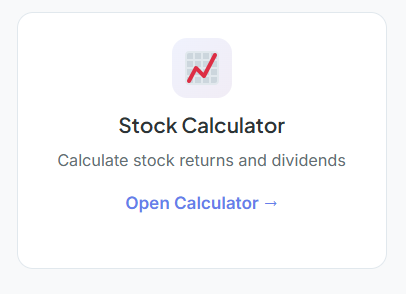 stock calculator