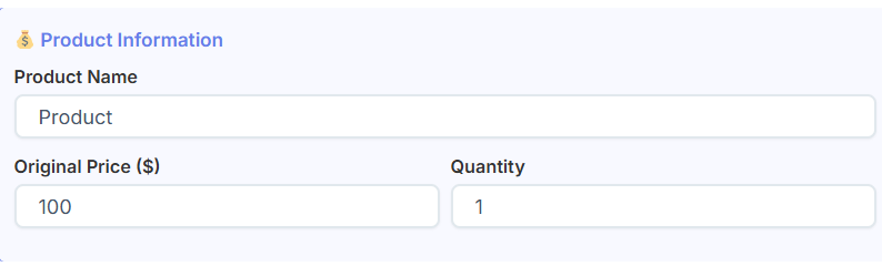 double discount calculator