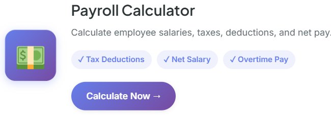 Florida payroll calculator