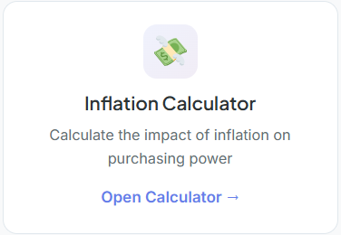 Advanced Inflation Calculator with Variable Rates