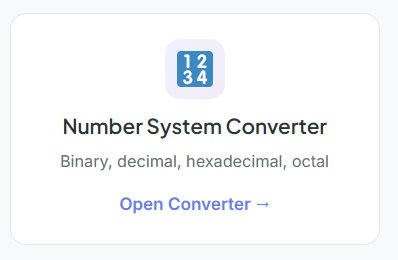 number system converter