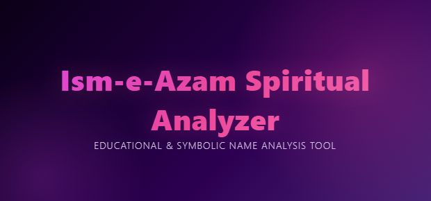 ism e azam calculator online