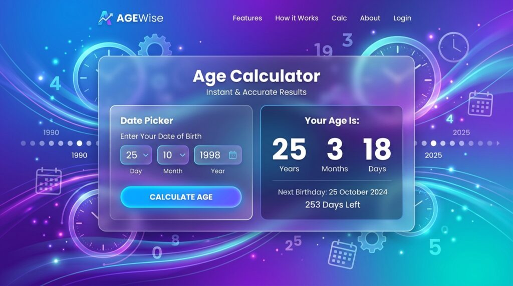 age calculator for css