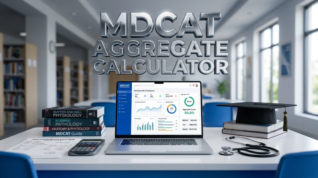 MDCAT Aggregate Calculator