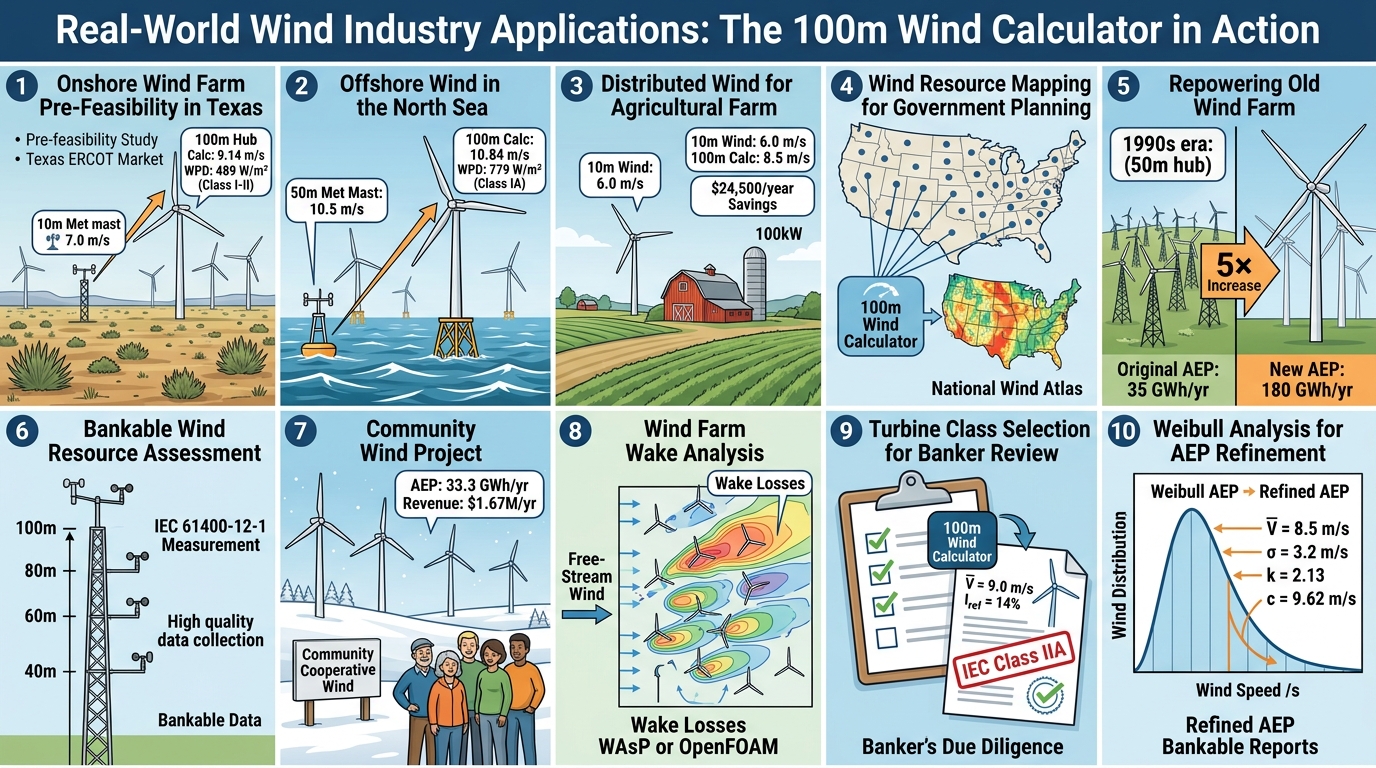 100m wind calculator industry scenarios for onshore offshore and distributed wind